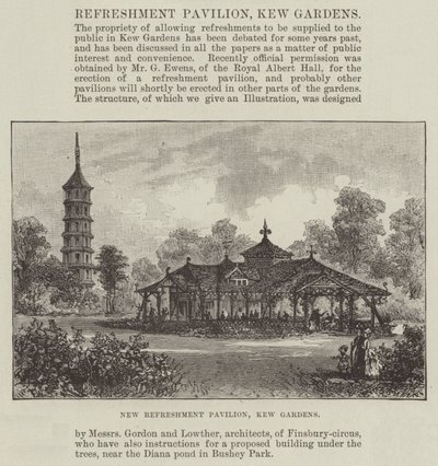 New Refreshment Pavilion, Kew Gardens by Frank Watkins